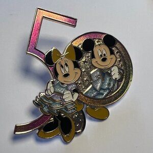WDW 50th anniversary • mickey & minnie celebration pin